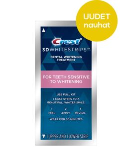 valkaisuliuskat Crest Whitestrips Gentle Routine